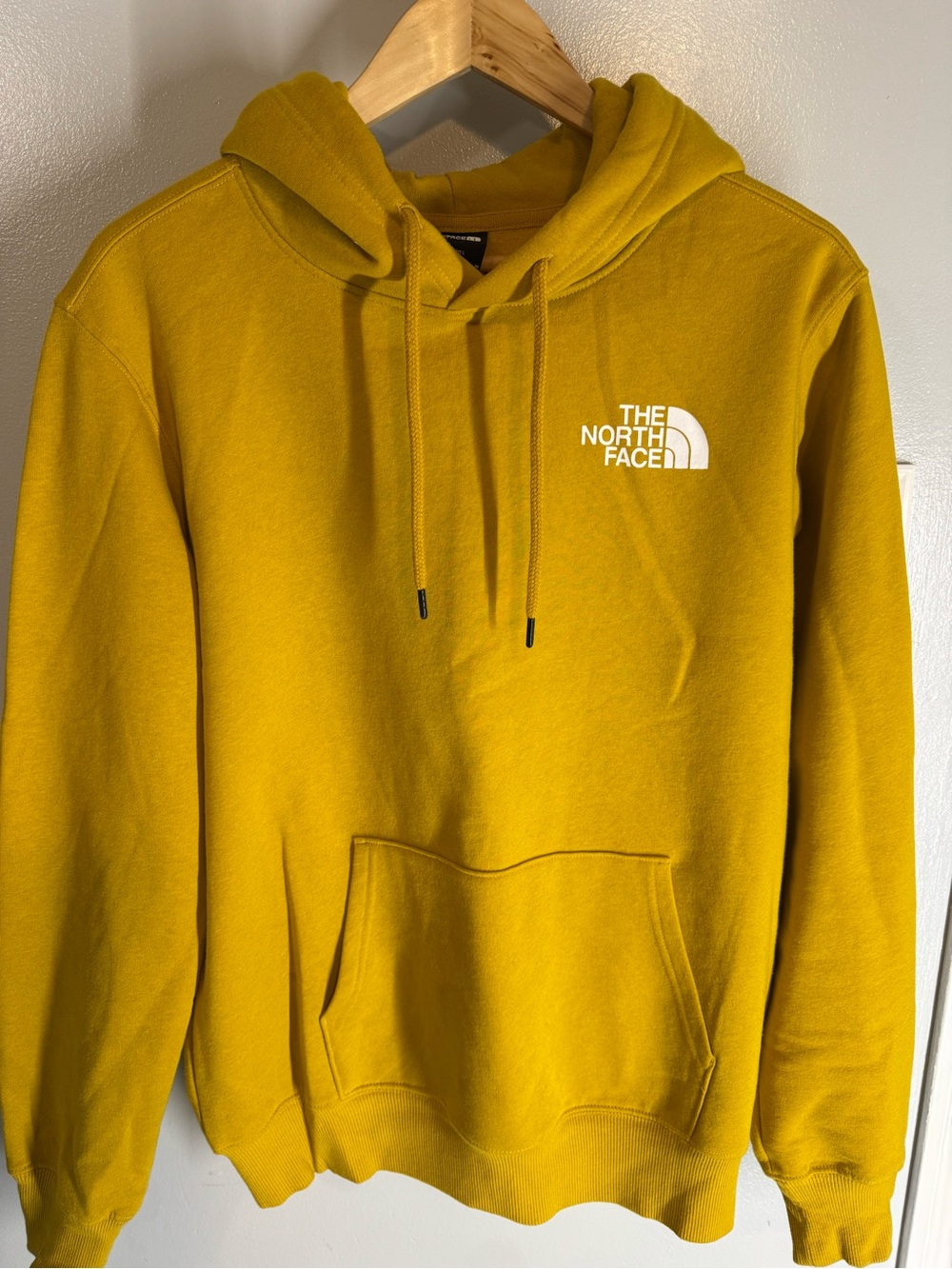 The North Face Men’s Crewneck Hoodie - Mustard